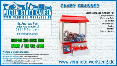 Candy-Grabber Süßigkeitenautomat Party Feier