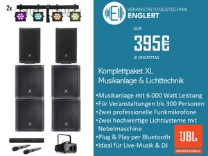 komplettpaket-xl-musikanlage-und-lichttechnik-fur-dein-event preview image