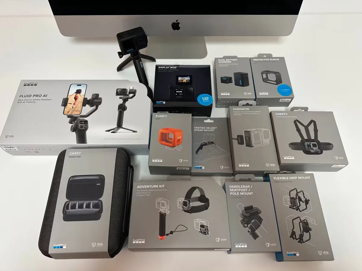 GoPro Hero 13, Kamera + Zubehör