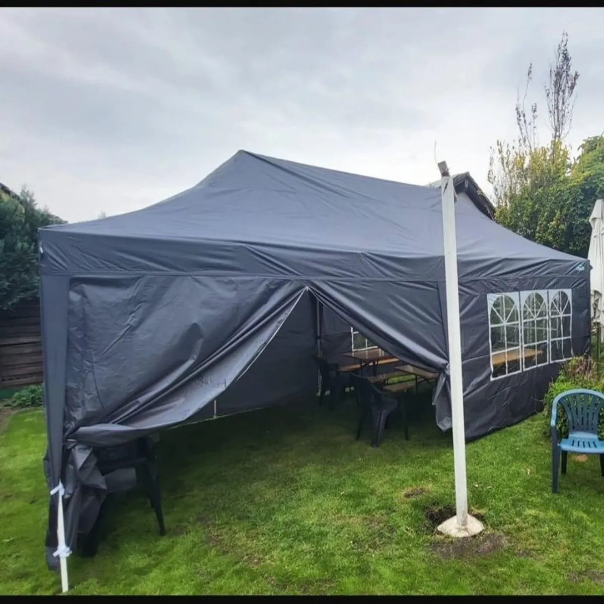 Pavillon 3x6m zu vermieten * stabil * wetterfest * kinderleichter Aufbau