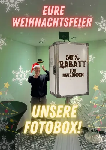 Fotobox für ihre Weihnachtsfeier