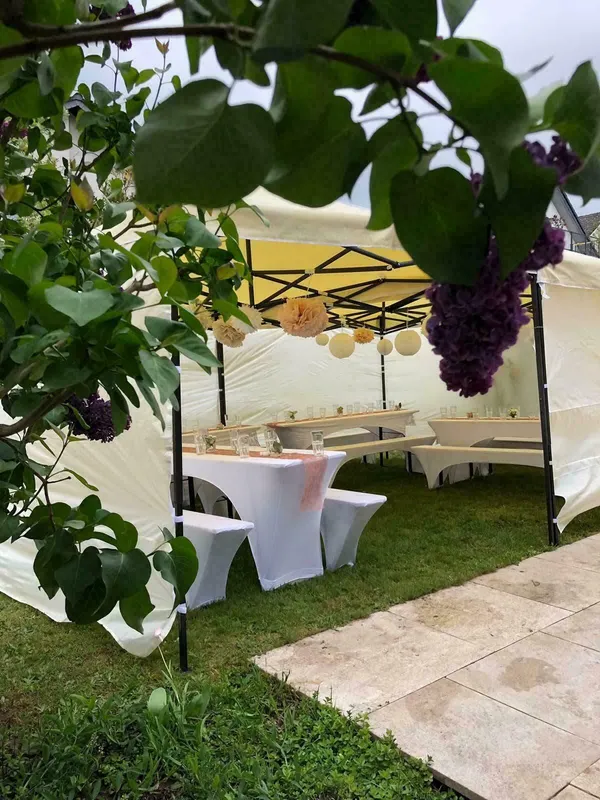 Faltpavillon, Partyzelt, Pavillon, Zelt 4,5x6m