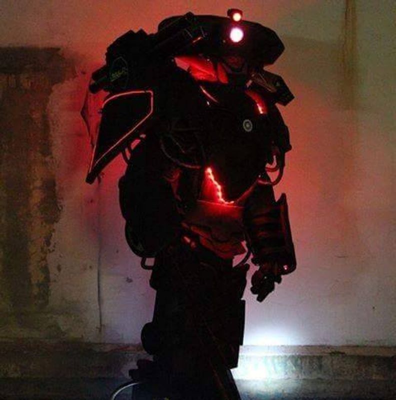 Roboter Walkact Kostüm
