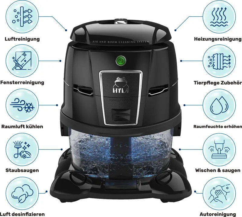 Hyla EST Defender Staub-, Nass-, Textil-, Milbensauger Reinigung leihen mieten