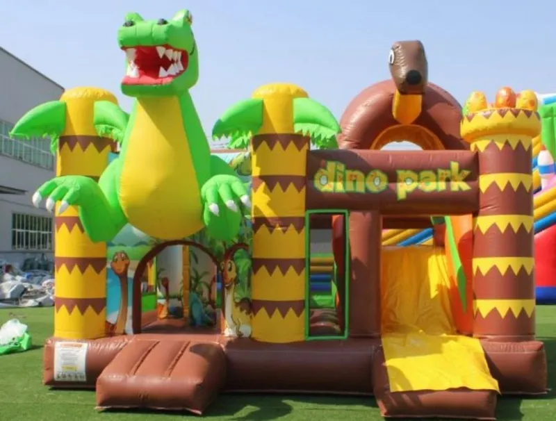 Hüpfburg Dino Hüpfburg für Geburtstag, Feier, Kinder Feste 