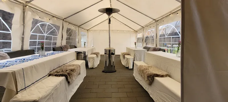 Partyzelt 8x4 m Bierzelt Pavillon Festzelt Gartenzelt