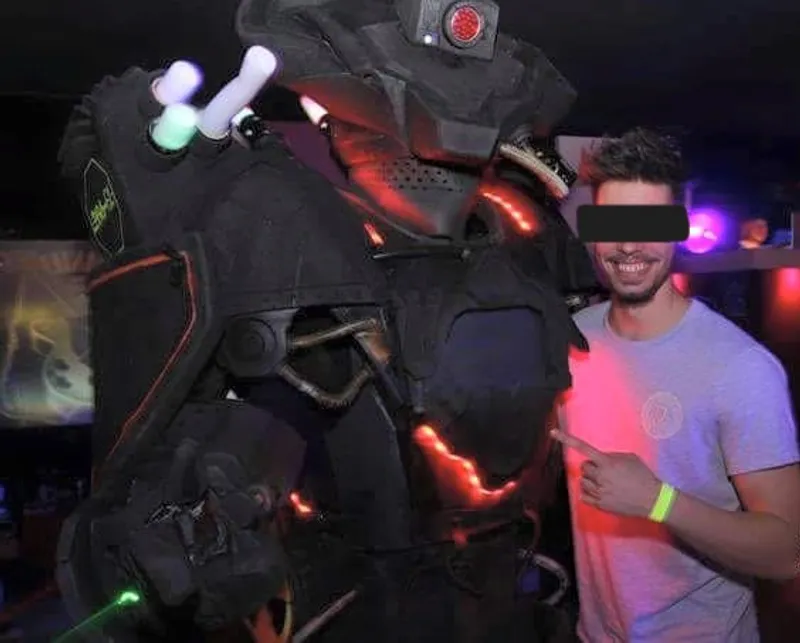 Roboter Walkact Kostüm