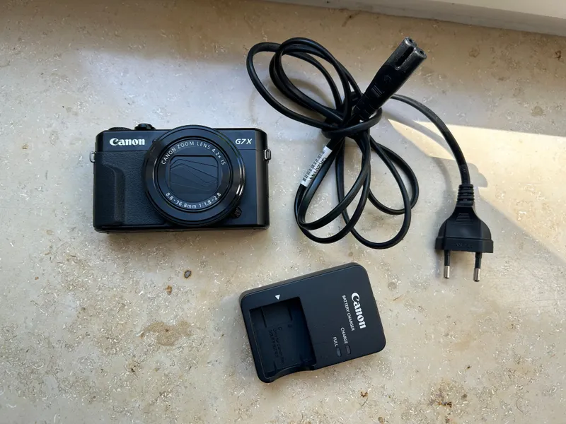 Canon Powershot G7X G7 X Mark II Kamera schwarz 