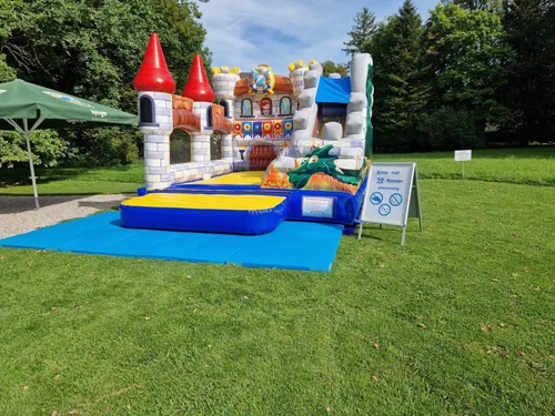 Hüpfburg Ritter Prinzessin Geburtstag Hochzeit Event Party