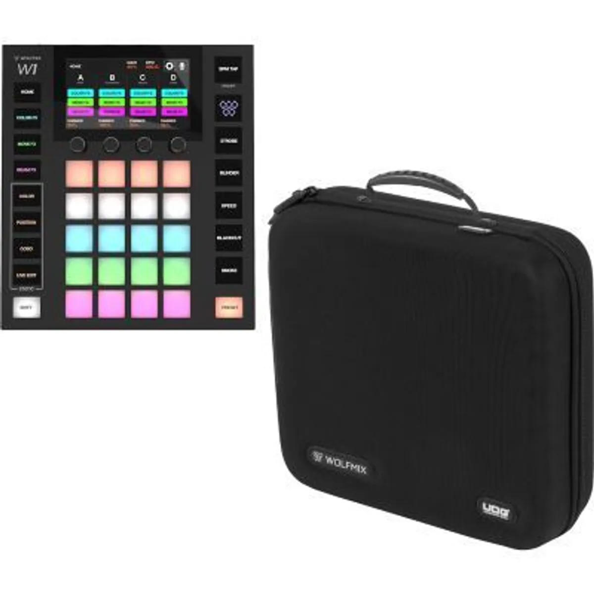 Wolfmix W1 Standalone DMX Performance Controller + Case