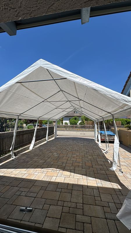 Partyzelt/ Festzelt 6x12 Meter in Profiqualität 