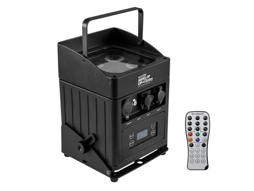 4er Set Eurolite Akku LED Outdoor Spot mieten
