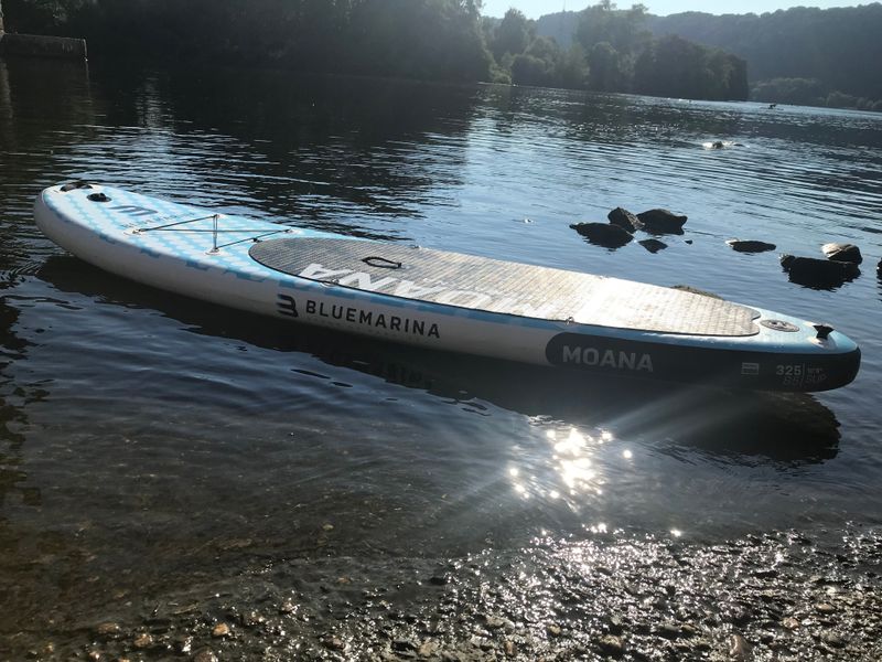 Vermietung - Bluemarina SUP Board mit Double Layer für bis zu 2 Personen (max. Traglast 180 Kg)