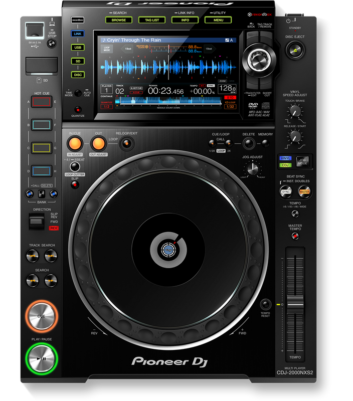 Pioneer CDJ 2000 Nexus2  -DJ Technik mieten-
