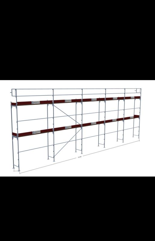 Gerüst bis zu 250m2