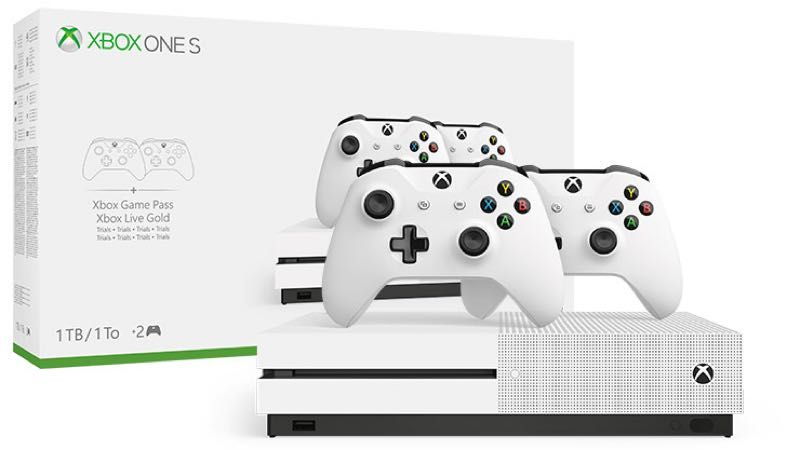 Xbox one S mit 2 Controllers