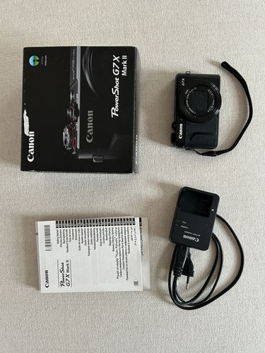 Canon PowerShot G7 X G7X Mark II Digitalkamera Kamera schwarz