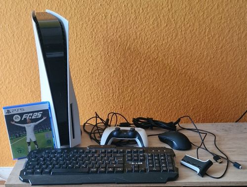 Ps5 Disc Version mit oder ohne Maus und Tastatur 