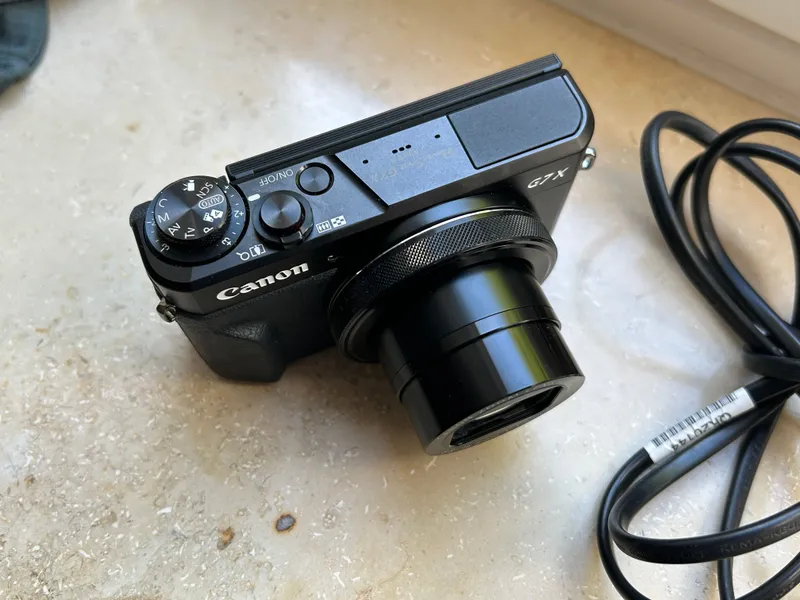 Canon Powershot G7X G7 X Mark II Kamera schwarz 