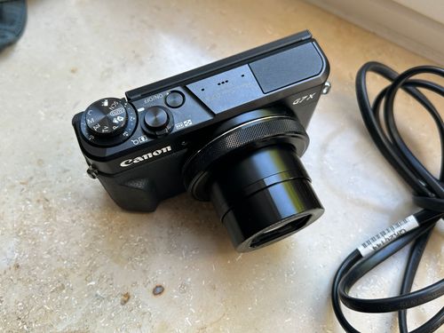 Canon Powershot G7X G7 X Mark II Kamera schwarz 