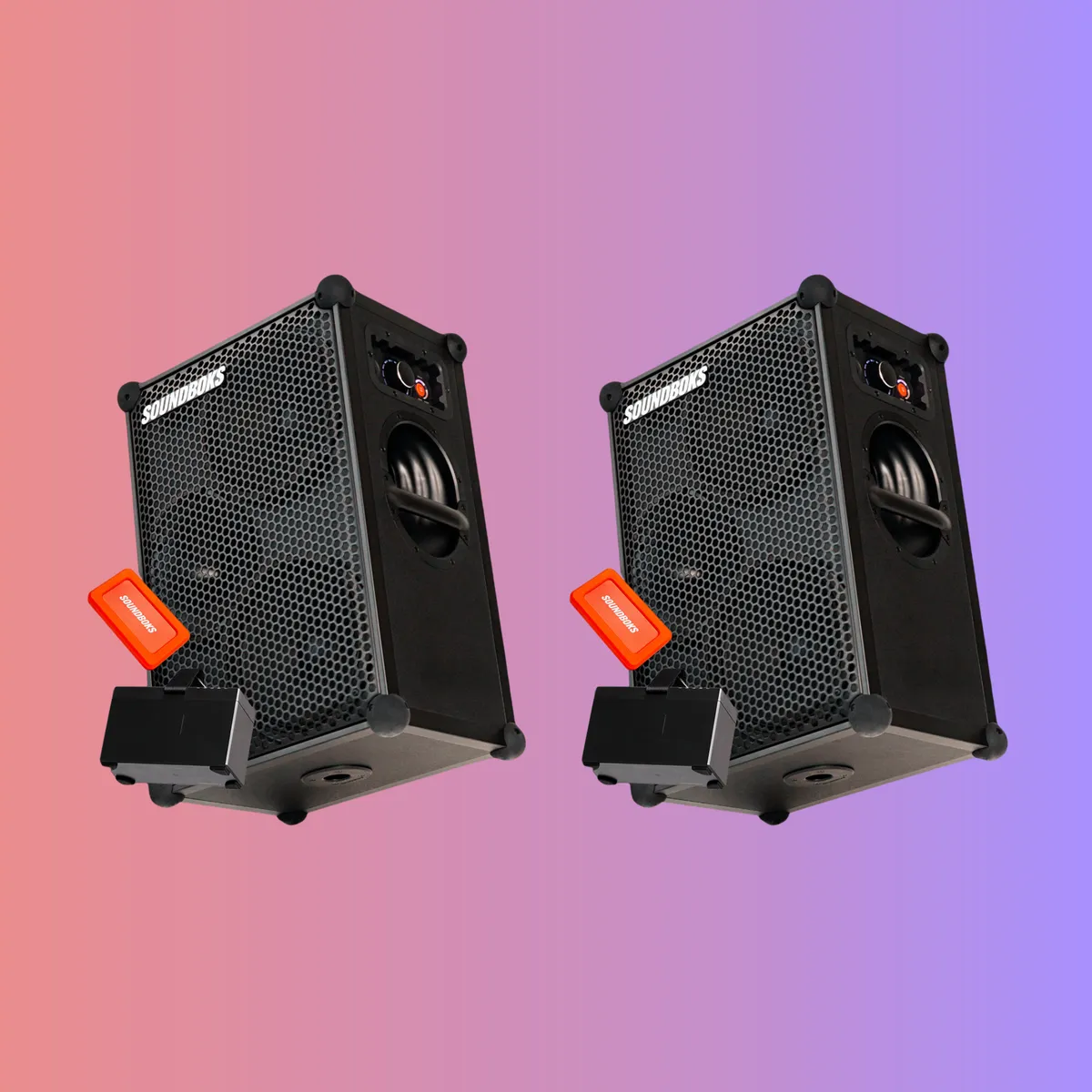 2x SOUNDBOKS 3│Akku Lautsprecher│Musikanlage Speaker Box│Bluetooth