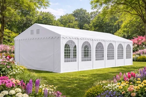Festzelt Partyzelt  Eventzelt 12x6 m für Hochzeit Geburtstage Events