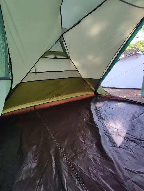 2 Mann Zelt mit Stauraum