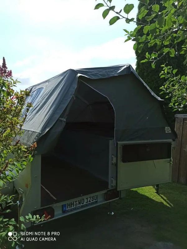 Camper Anhänger Klappcaravan von PureCamping MIETEN, ab 45€ / Tag