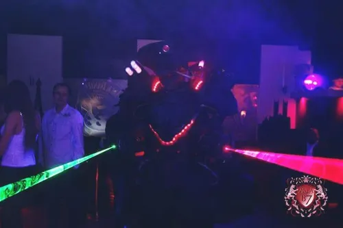 Roboter Walkact Kostüm
