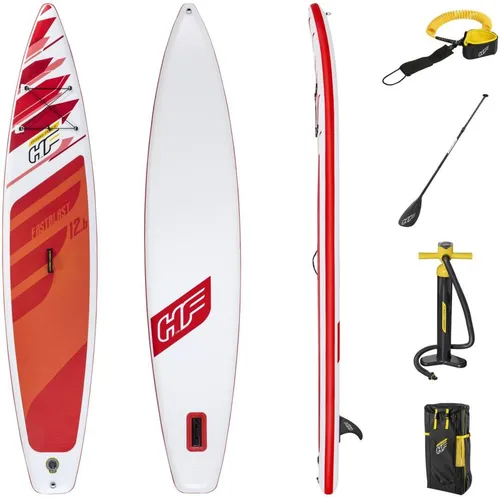 SUP Stand Up Paddle Board FAST FASTBLAST 12'6 TECH Fiberglas / Carbon Paddel