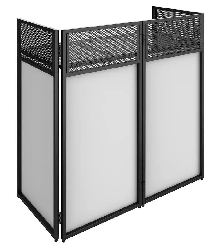 Vonyx DB4 Pro faltbarer DJ Tisch mieten leihen Verleih Booth