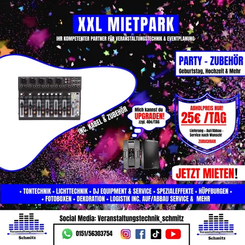 Behringer Xenyx 1002 (Mischpult)