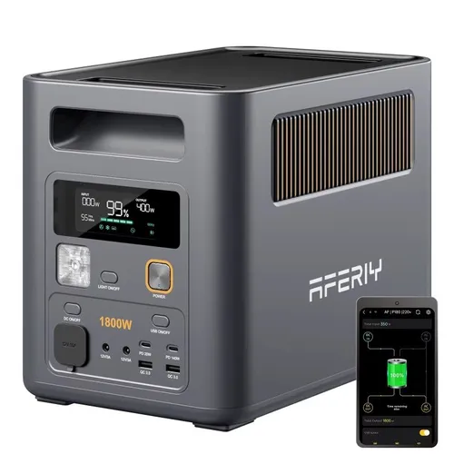 AFERIY P180 Pro Tragbare Powerstation Nomad1800 Pro | 1800W 1024Wh