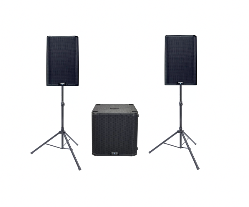 Musikanlage QSC CP 12 2.1 PA-Set 5 (5600 Watt)