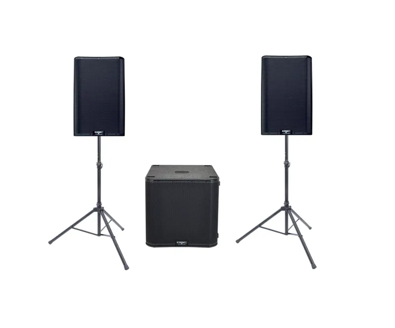 Musikanlage QSC CP 12 2.1 PA-Set 5 (5600 Watt)