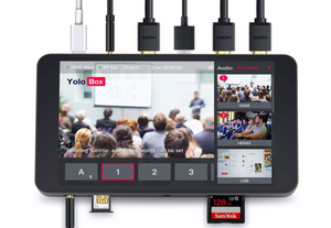 yololiv-yolobox-multicamera-livestreaming-encoder-mit-monitor preview image