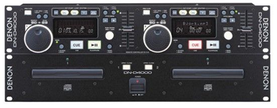 Denon DN-D4000 mieten (DJ Doppel CD MP3 Player)