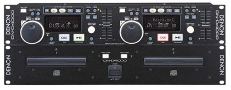 Denon DN-D4000 mieten (DJ Doppel CD MP3 Player)