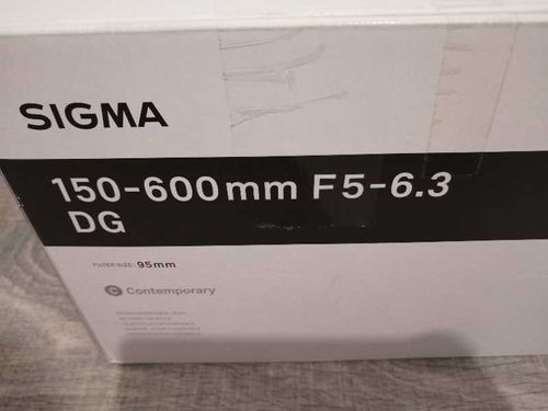 Sigma 150-600 mm F5-6.3