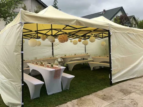 Faltpavillon, Partyzelt, Pavillon, Zelt 3x4,5