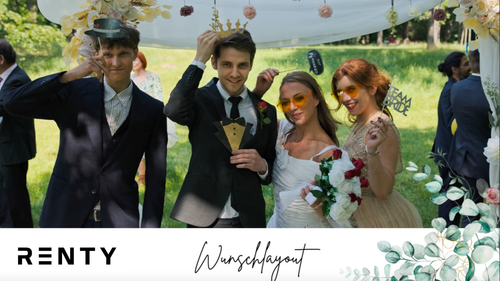 Fotobox mit Sofortdruck & Studioblitz ✓ 200 Prints inkl. ✓ Wunschlayout ✓ Aufbau in 10 min ✓ Requisiten - Top vorbereitet für Events mit Renty