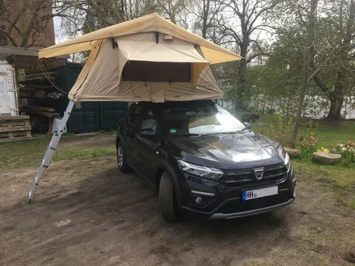 Dachzelt "Wasteland L" von PureCamping mieten, ab 29€ / Tag MIETEN
