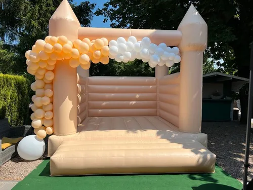 Hochzeitshüpfburg, Hüpfburg weiß, Wedding, Hochzeit