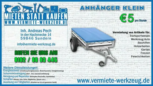 Anhänger mit Plane Hänger 400 kg Brenderup Urlaub Reise