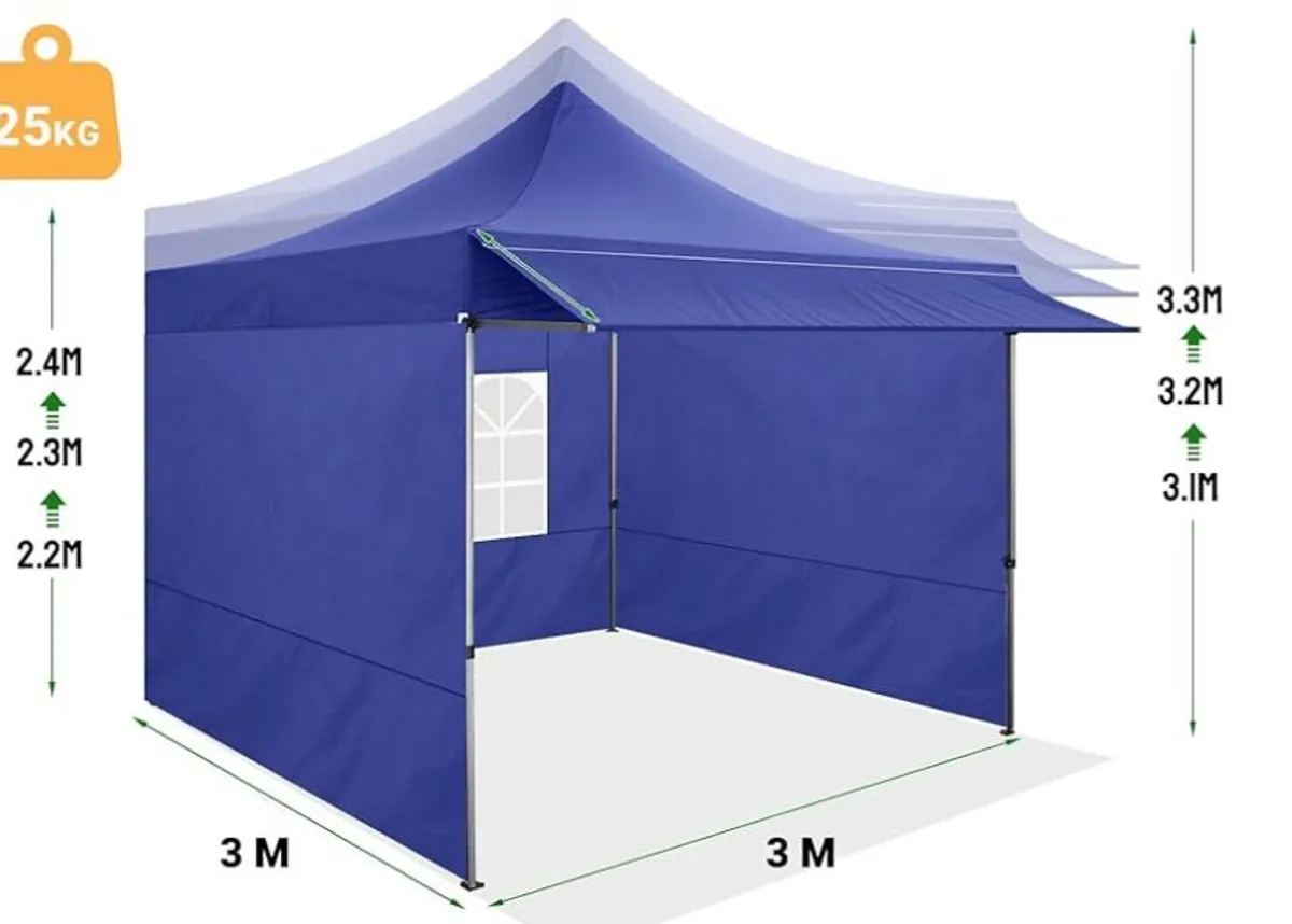 Pavillon 3x3m - 12305 Berlin, mehrere verfügbar