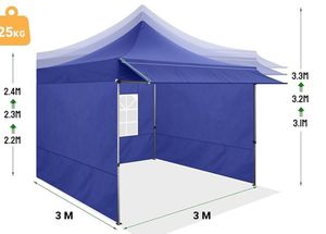 pavillon-3x-3-m-12305-berlin-mehrere-verfugbar preview image