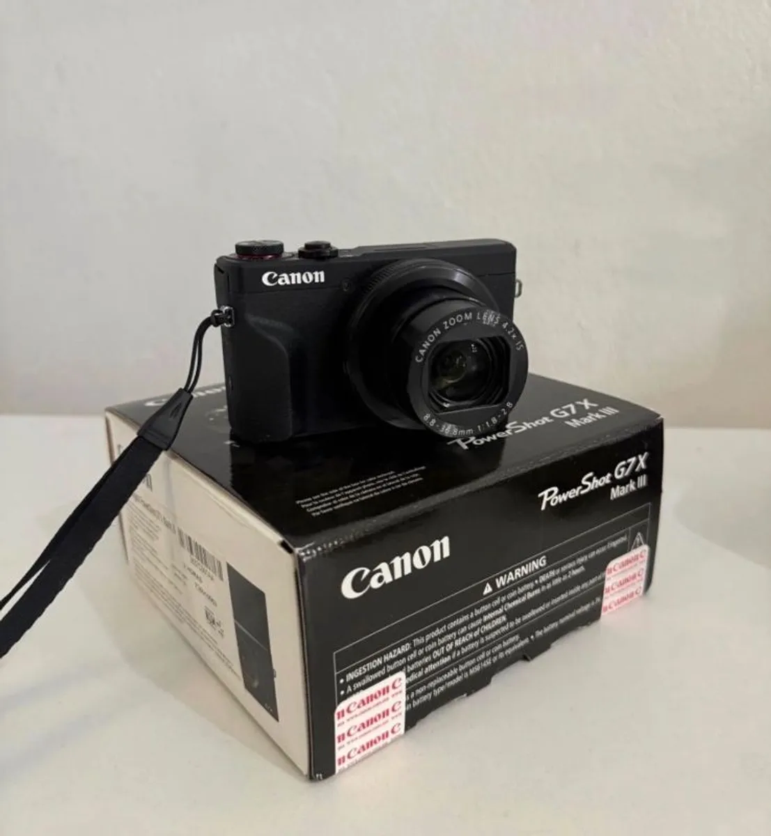 Canon PowerShot G7 X Mark III
