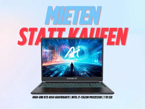 Gaminglaptop RTX 4060 | Gaming Laptop | 79€/Monat | Computer | Highend
