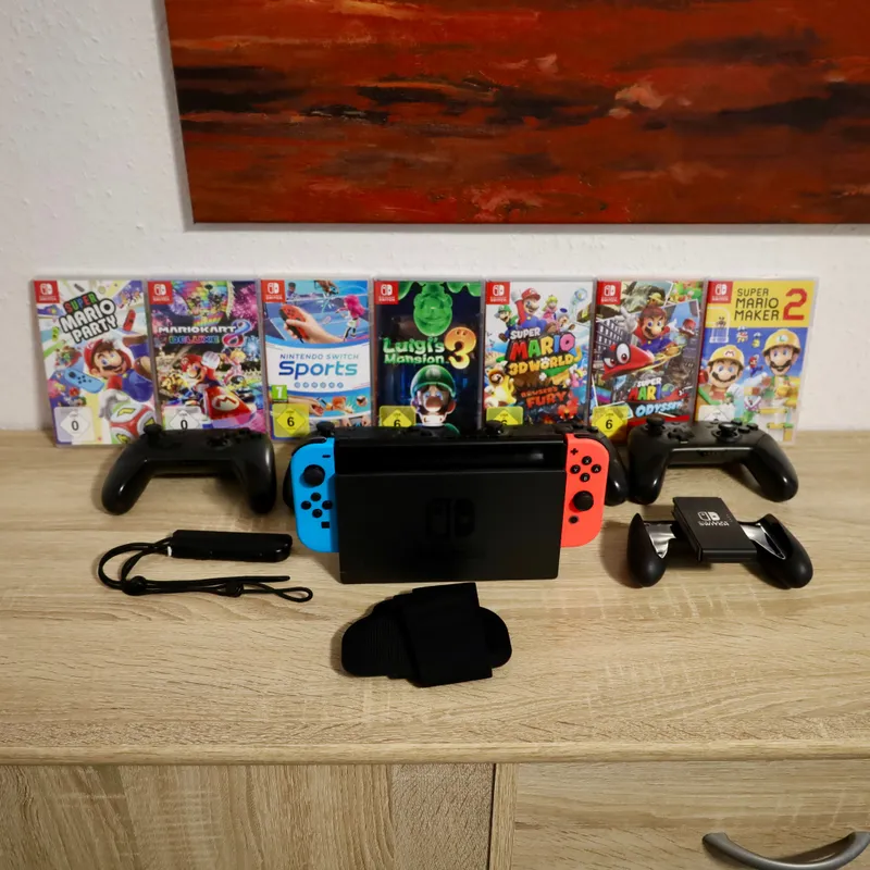 Nintendo Switch Party Set für 4 Spieler