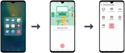 Huawei P30 Pro mit Remote App